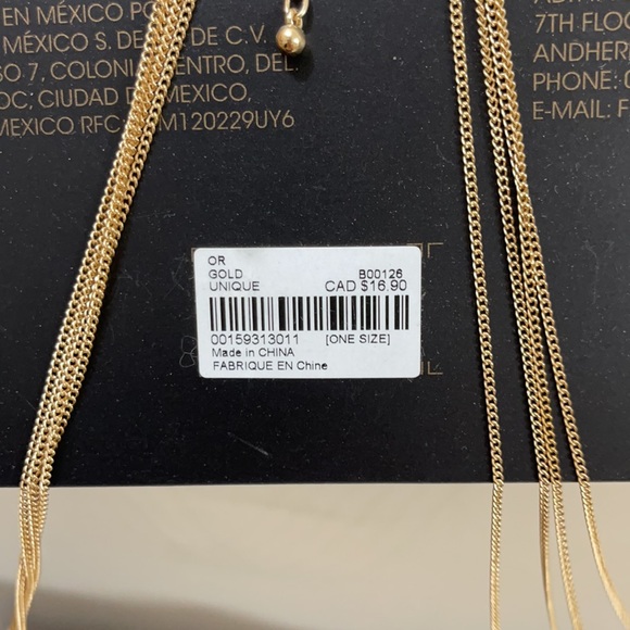 Forever 21 Collar Body Chain Necklace NWT - Picture 3 of 4